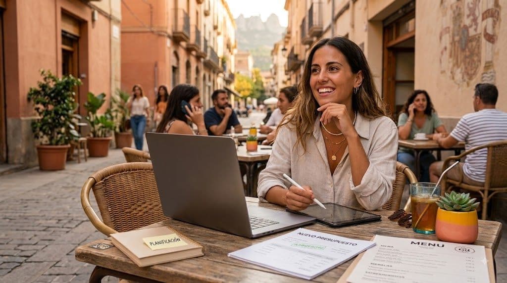 Autónoma volviendo al trabajo tras el verano